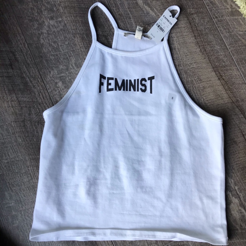 Feminist crop tank